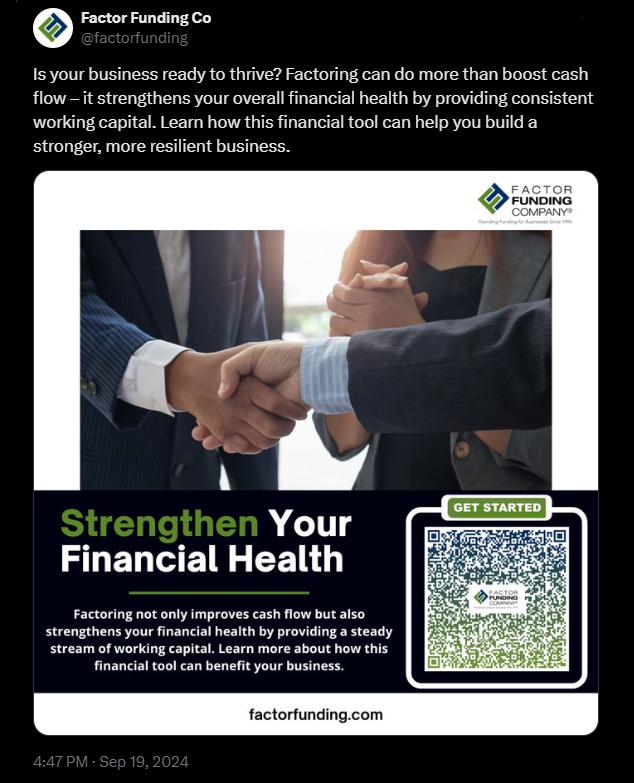 Factor Funding - October Newsletter - Social Image